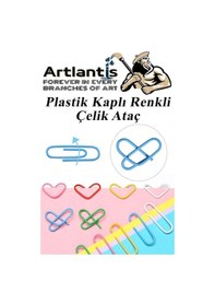Resim 4 Lü Kırtasiye Seti Mandal Raptiye Ataç Harita Çivisi 1 Paket Metal Kıskaç Klips Okul Ofis Büro Seti 