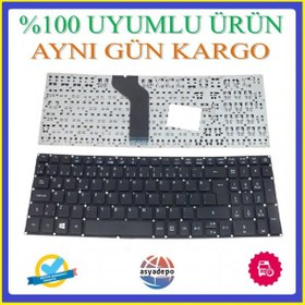 Resim Acer Aspire A315-51-39UT Klavye Tuş Takımı Siyah TR 