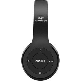 Resim PolyGold P47 Bluetooth 5.0+Edr Katlanabilir Kablosuz Kulaküstü Bt Kulaklık 