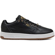 Resim Puma Court Classic Lux Erkek Günlük Ayakkabı 39501911 Siyah Çok Renkli 