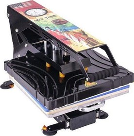 Resim Ofisomi Goldpix Profesyonel Yarı Otomatik Düz Pres Baskı Makinesi - 38x38cm 