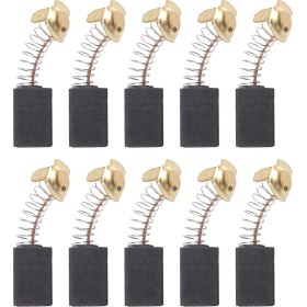 Resim Auralia Brevity 10 Adet 17×13×7mm Elektrikli Alet Motor Karbon Fırçası 999038 Hitachi Siyah+Altın+Gümüş (Yurt Dışından) 