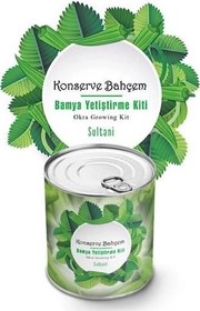 Resim Ct Stones Konserve Bahçem Evde Konservede Sultani Bamya Yetiştirme Kiti 