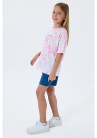 Resim U.s. Polo Assn. Kız Çocuk Pembe Şort Takım Us2520-c-v1 Pembe 