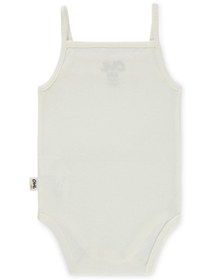 Resim Civil Baby İp Askılı Dantelli 12-24 Ay Kız Çıtçıtlı Badi - Ekru - Ekru / 12-18 Ay 