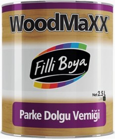 Resim Filli Boya Woodmaxx Parke Dolgu Verniği 2,5 Lt 
