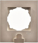 Resim Eqona Pratik Notluk Çerçeve, Metalik Bej 