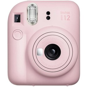 Resim Fujifilm Instax Mini 12 Pembe Fotoğraf Makinesi 10'lu Film ve Deri Çantalı Seti 