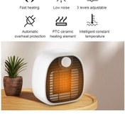 Resim Lemestar "1000w Taşınabilir Ptc Seramik Isıtıcı - Ev & Ofis İçin Hızlı Ve Verimli Isınma" 