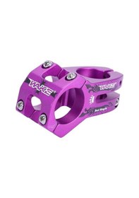 Resim Wake Desenli Mor Bisiklet Kısa Gidon Boğazı 40mm Bisiklet Yedek Parça Aksesuarı Best Bicyle Mor 