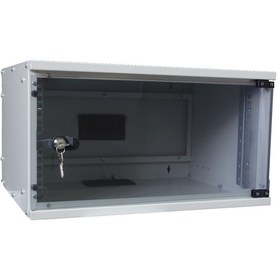 Resim 4U 520X400 19" Inç Duvar Tipi Soho Eko Rack Kabin Teknoline 