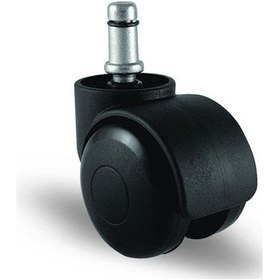 Resim Ec03Gmkm50 Pimli Plastik Mobilya Tekerleği Çap 50 Oynak Pim 