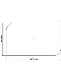 Resim Motifpiyer Lamba Tavan Göbeği-55-Dikdörtgen-DK-O-56 x 96 cm-2 Adet 