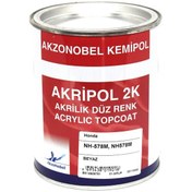 Resim Akzonobel Akripol 2k Düz Renk -beyaz-nh578m - 578m-1 Lt. 