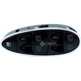 Resim Mercedes Benz E200-220-240-270-320-400-500 Kasa Cam Açma Düğmesi 