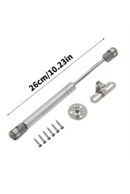 Resim Yayke 2 Adet Dolap Kapak Pistonu Mutfak Dolabı Kapağı Gazlı Amortisörlü Piston 100n / 25cm - Gri Renk 