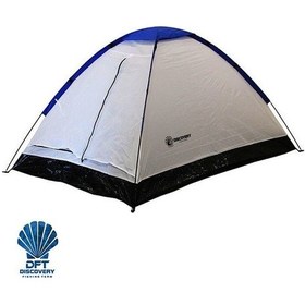 Resim S. Dft 2kişilik Tek Kat Beyaz Çadır 200x150x110cm Çok Renkli 