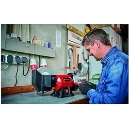 Resim CetKing Taş Motoru - Islak Kuru Tc-Wd 200/150 (Maks. 250 W, Islak ve Kuru Taşlama Için Uygun, Kompakt Metal Gövde, Kıvılcım Koruma Camı, Kalın Taşlama ve Islak Taşlama Diski Dâhil) - 4417242 