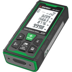 Resim Sndway SW-80GS Yeşil Lazerli 80 Metre Lazermetre Şarjlı ve IP68 Korumalı 