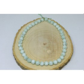 Resim Yasamtohumu Larimar Taşı Yarım Dizi 10 MM 18 CM Çok Renkli 