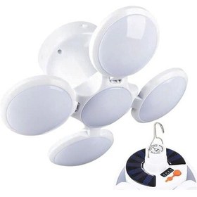 Resim Premio Pr-2038 5 Kanatlı Solar Bataryalı Şarjlı Katlanabilir Acil Durum Kamp Lambası Diğer 