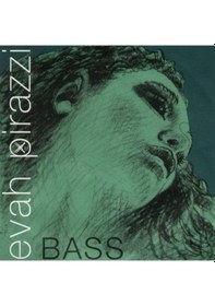 Resim Pirastro 449020 Kontrabas Tel Seti - Evah Pirazzi Profesyonel - Çok Yönlü Sentetik Çekirdek, Güçlü Bas Projeksiyonu, Pizzicato Ve Ark Yaylı Çalıma Tam Uyum Ölçü: 3/4 Ve 4/4 Kontrabaslar İçin 4'lü Tam Takım Set 