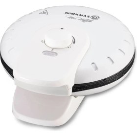 Resim Beyaz Vanilya Waffle Makinesi A319-08, Pratik ve Şık Tasarım 