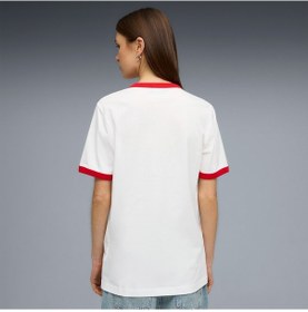 Resim Puma Future Archive Unisex Beyaz T-shirt 635368 Beyaz 