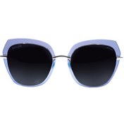 Resim Bolon 7007 C70 52 Kadın Gri Geometrik Çerçeve Güneş Gözlüğü 