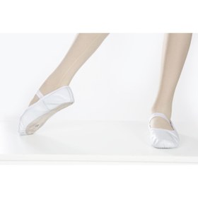 Resim Carmen Bale Bale Patik Beyaz Deri Tüm Taban 