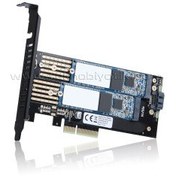 Resim Dark 1xSATA + 2xNVMe M.2 SSD PCI-E Dönüştürücü Kartı (DK-AC-PEM2X2) 