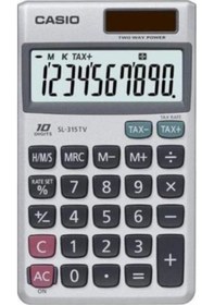 Resim Casio SL-315TV Cep Tipi 10 Hane Hesap Makinesi 