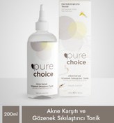 Resim Pure choice akne karşıtı gözenek sıkılaştırıcı tonik 200 ml (salicylic acid %2) 