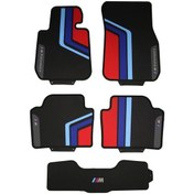 Resim Bmw F33 Uyumlu Paspas Takımı Lateks 3 Renkli M Performance 