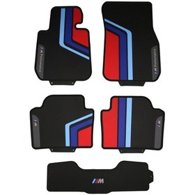 Resim Bmw F33 Uyumlu Paspas Takımı Lateks 3 Renkli M Performance 