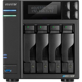 Resim ASUSTOR AS6604T INTEL J4125 4 BAYNAS(4X18TB SUPPORT) 4GB DDR4(8GB SUPPORT) M.2 SLOTS X2 2.5 GBE X 2 USB 3.2 X 3 VERİ DEPOLAMA C 