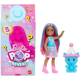 Resim Nessiworld JCN89 Barbie Chelsea POP Reveal Milkshake Serisi 