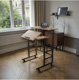Resim MinimoKraft Ayarlanabilir Profesyonel Çalışma ve Çizim Masası 