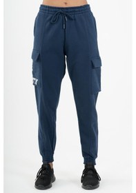 Resim Maraton Sportswear Comfort Kadın Dönüşlü Paça Basic Navy Eşofman Altı 22974-navy Lacivert 