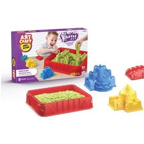 Resim Art Craft Kale Seti Kinetik Oyun Kumu 