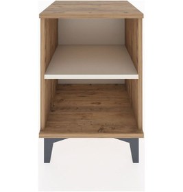 Resim Hyperion Komodin Tek Raflı 44x44x64 Çam-aytaşı Atlas Çam 