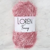 Resim Loren Furry Gül Kurusu El Örgü İpi - RF028 