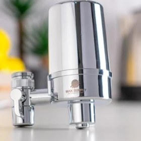 Resim NY Home Mak Supply Mutfak Musluk Su Filtresi, Su Arıtma Cihazı Kloru ve Koku Azaltır 