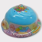 Resim Slimy Puffy Cotton 22 Gr - Mavi Slime 
