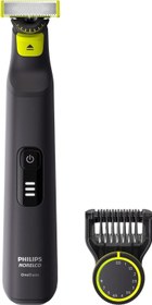 Resim Philips Norelco OneBlade 360 Pro Hibrit Elektrikli Düzeltici, QP6531/70, Siyah 