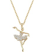 Resim Altın Mini Balerin Kolye As1829kl Altınsepeti 