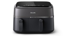 Resim Philips NA350/00 Çift Hazneli Airfryer Siyah 