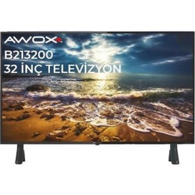 Resim Awox B213200 32" 81 Ekran Uydu Alıcılı HD Ready LED TV 