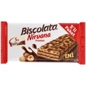 Resim Biscolata Nirvana Fındıklı Gofret 5x20 G 