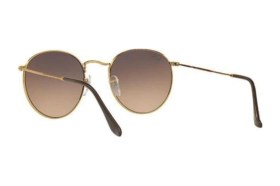Resim Unisex Kahverengi Oval Çerçeveli Güneş Gözlüğü 3447 9001a5 50 Altın 